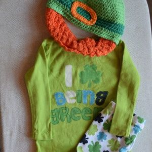 St. Patty's Pajamas 6-12 months